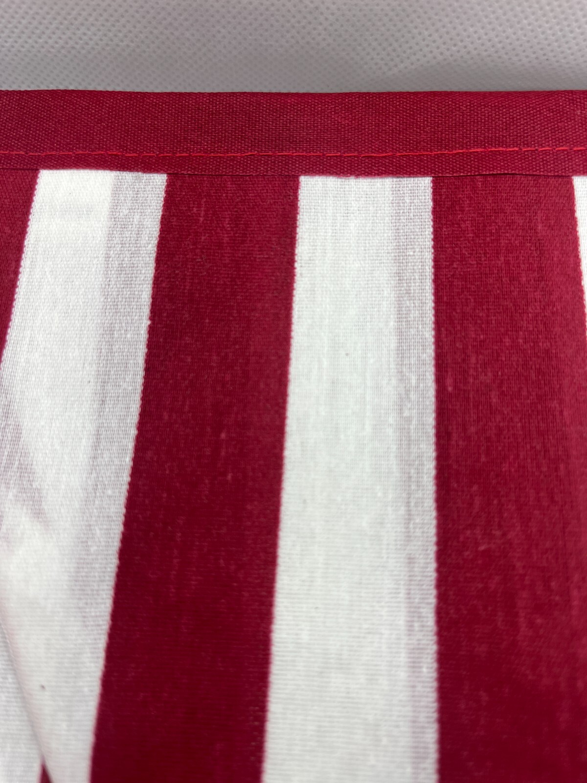 Carnival Circus Big Top Red & White Strip Pennant Flag Banner Bunting Kid Party