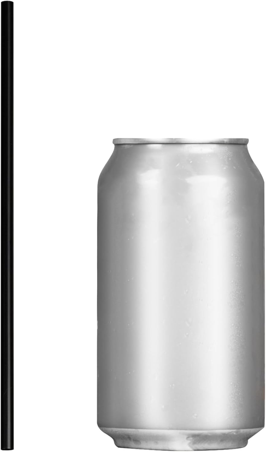 7.75″ Plastic Straws 500 Count Disposable Straws Made For Standard 16Oz Glass