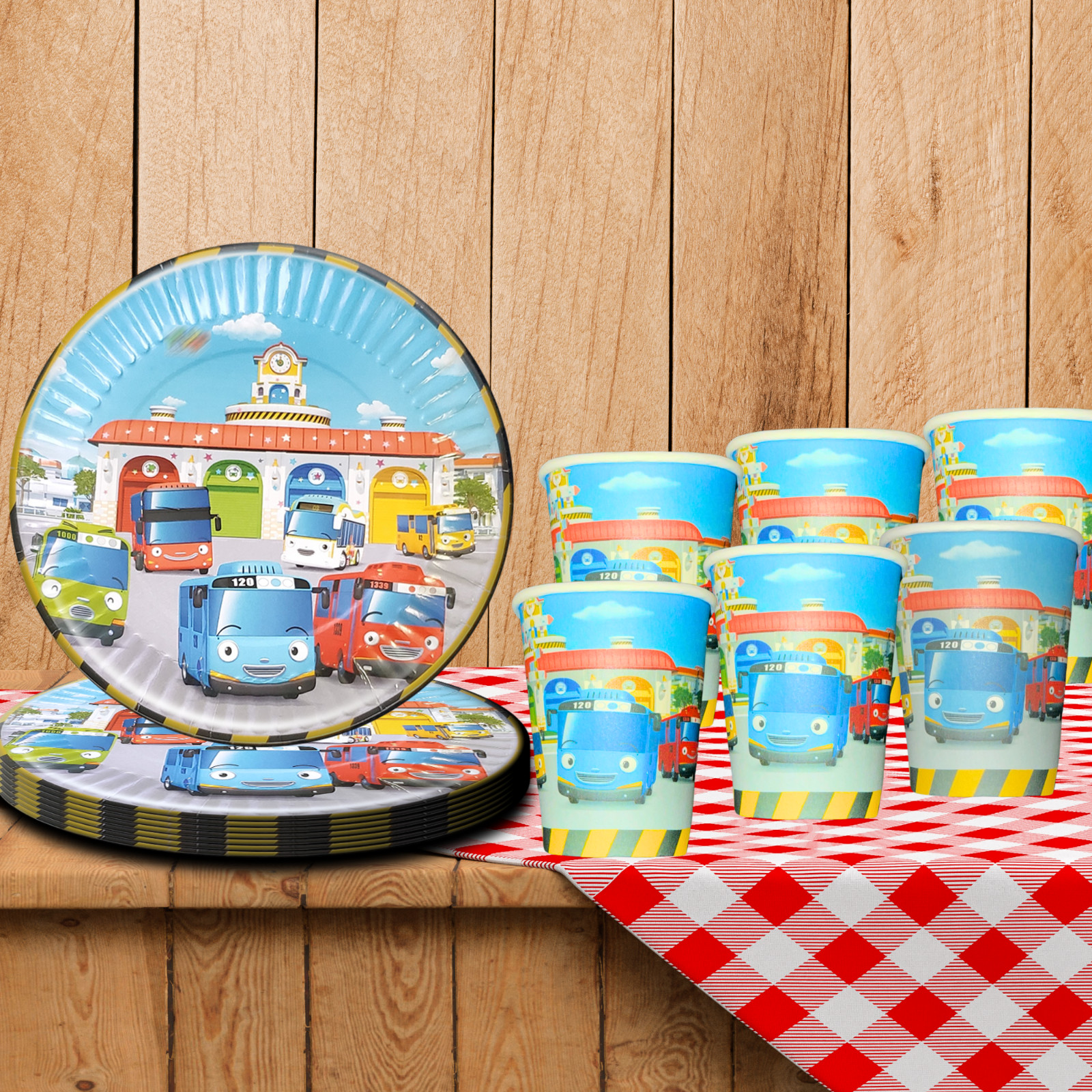 TAYO THE BUS birthday party supplies favor centerpiece decoration event theme