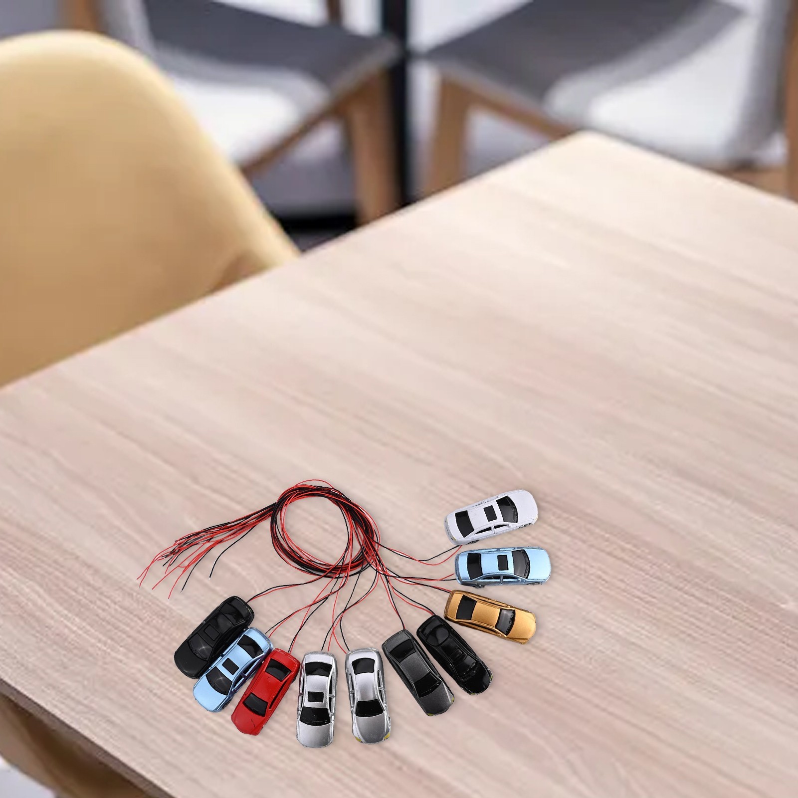 Brighten Lights Your Model Car Train With 10 H0 Scale Up Assorted Colors