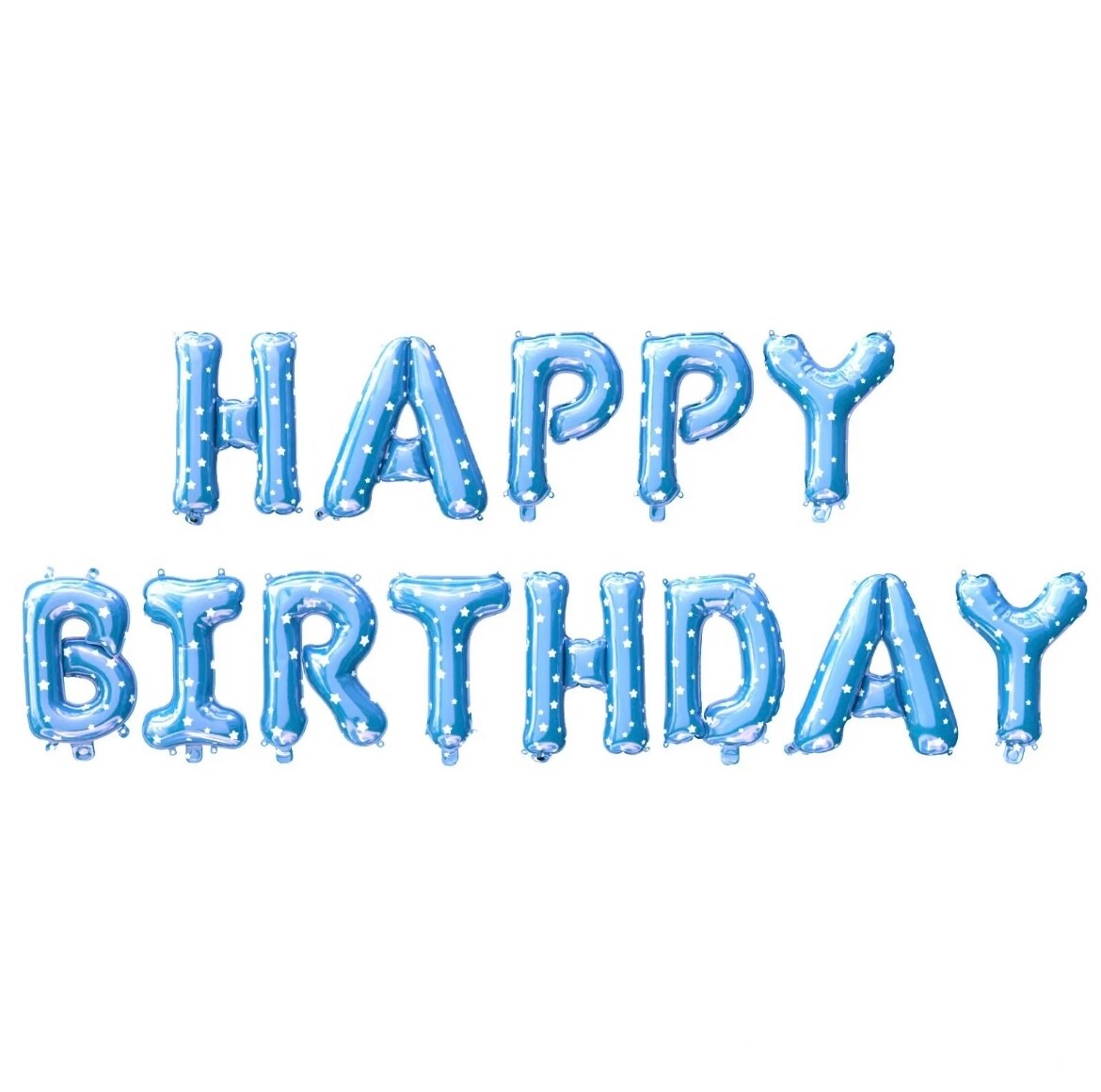 LARGE HAPPY BIRTHDAY SELF INFLATING BALLOON BANNER BUNTING PARTY DECORATION UK