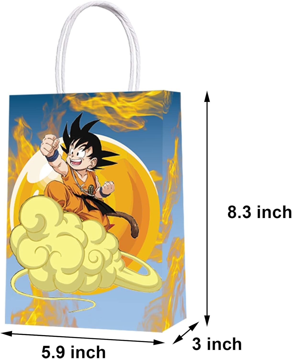 Dragon Ball z Party Supply kit With Add-ons