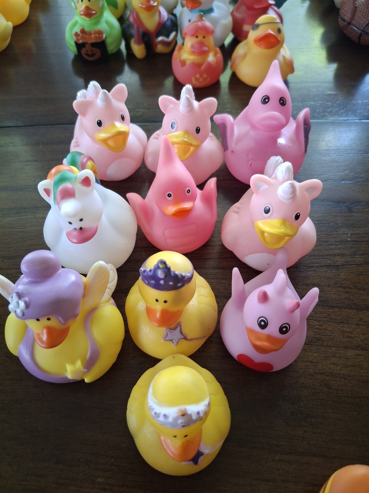 Large Collection (300) of assorted Rubber Ducks for Jeep “Ducking”/Party Favors
