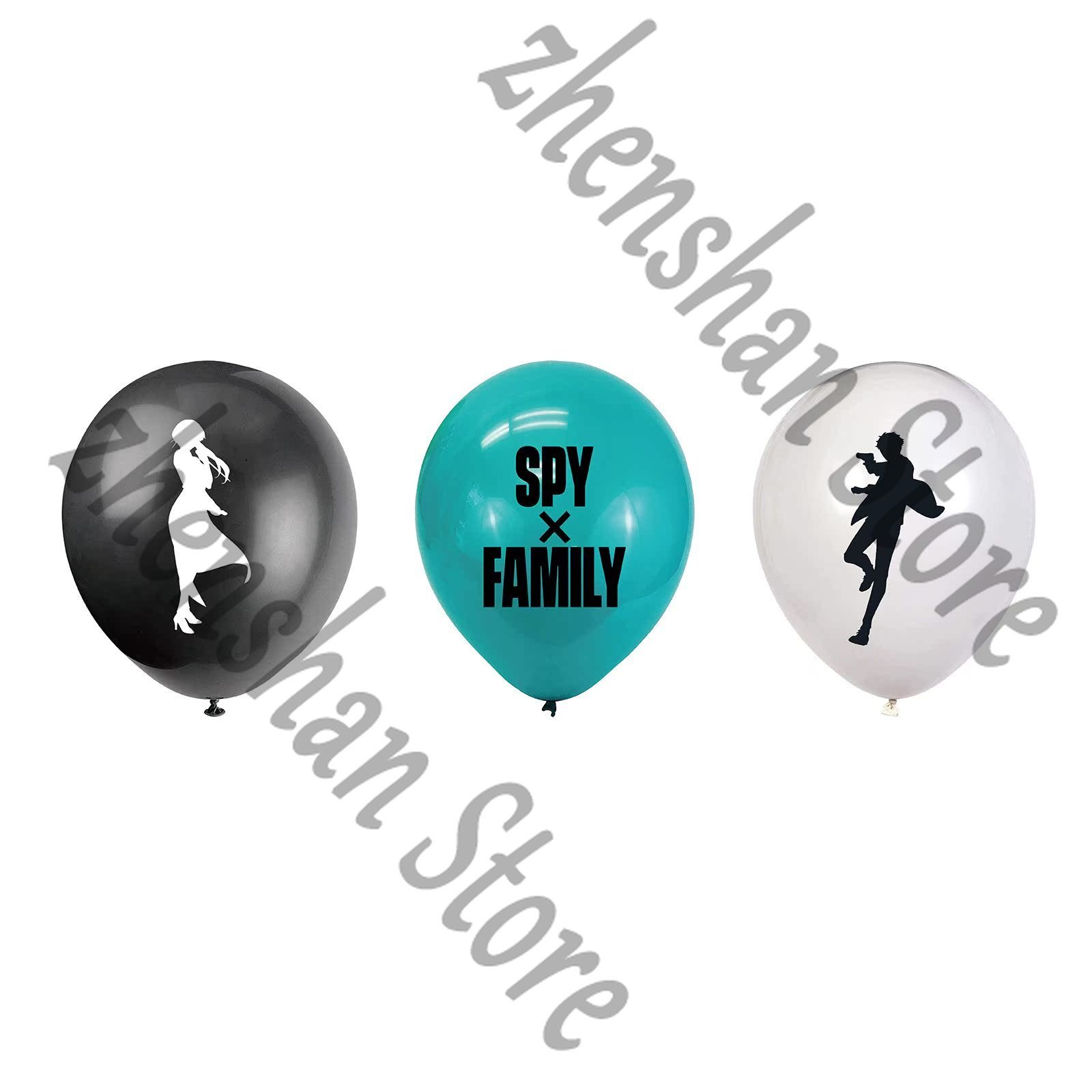 SPY×FAMILY Supplies Birthday Party Set Balloons Cake Toppers Banner Decor Gift D
