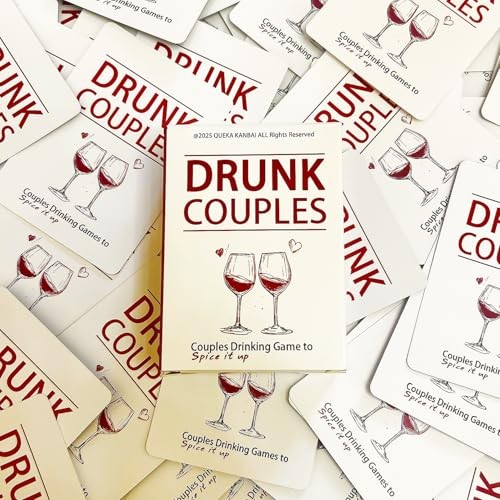 DRUNK COUPLES – 100 Fun & Stylish Drinking Game for Couples