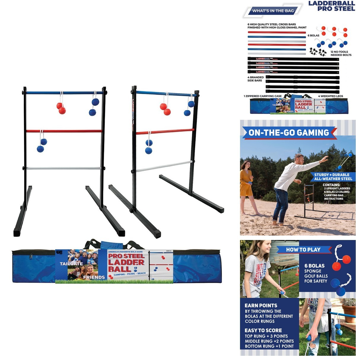 University Games Front Porch Classics Maranda Enterprises Ladderball Pro Steel