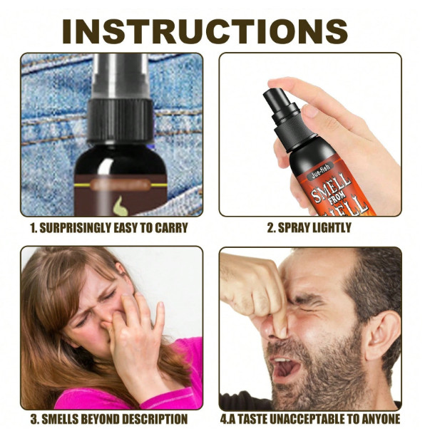 Extreme Stinky Toxic Bomb Super Fart Spray 30ml, Gag Gift Pack.