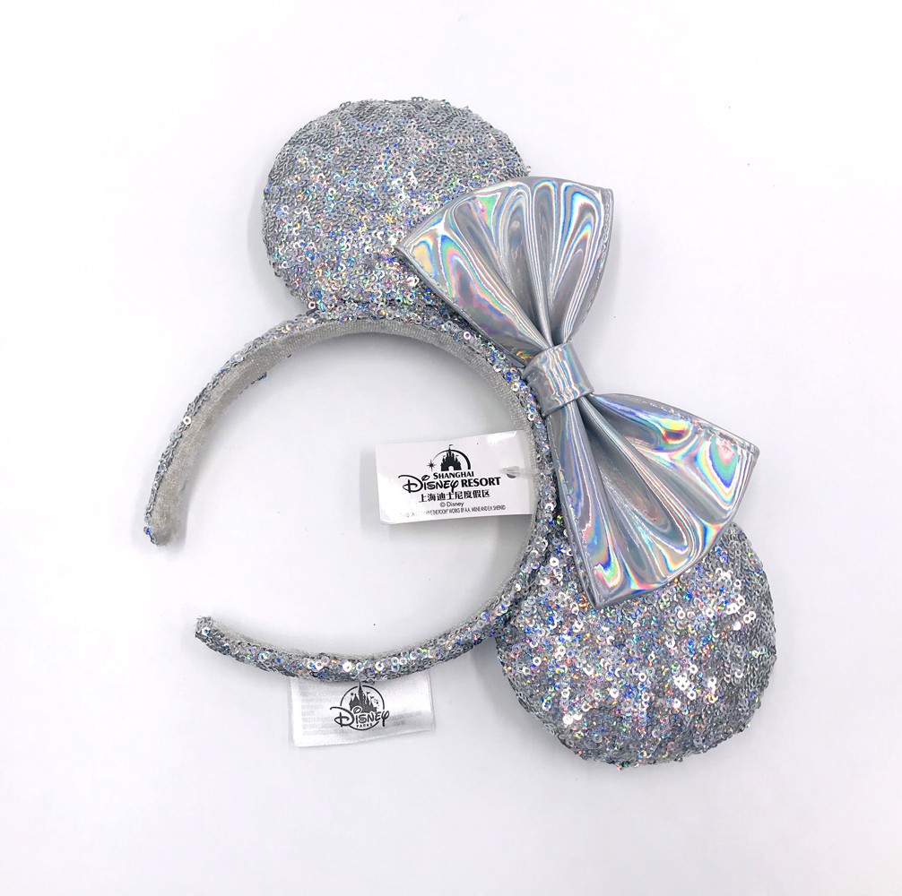 Magic Mirror Cinderella 2025 Minnie Ears Disney Rare Cute Silver Headband