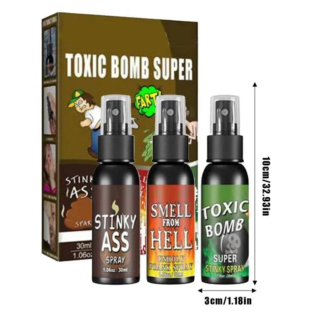 Liquid Fart Spray Stink Bomb Smelly Stinky Ass Toxic Bomb Crap Gag Prank Joke