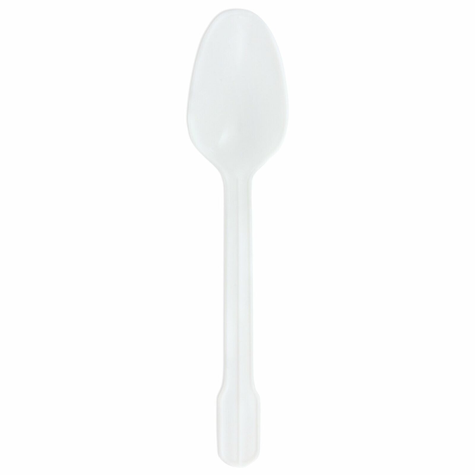 McKesson Disposable Spoon White 5 Inch Length Plastic Bulk Wrap 1000 Ct 16-70034