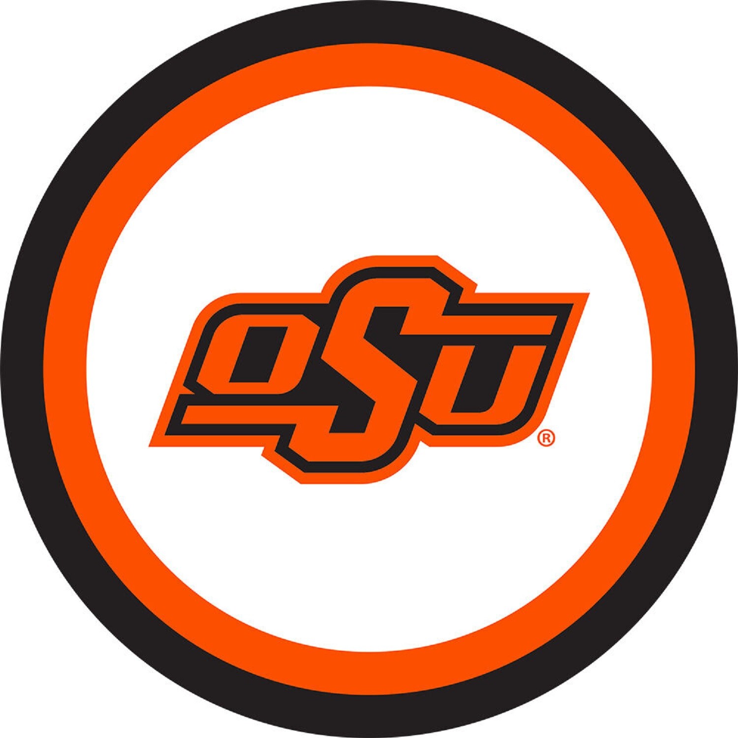 Oklahoma State Cowboys NCAA University College Sports Party 7″ Dessert Plates