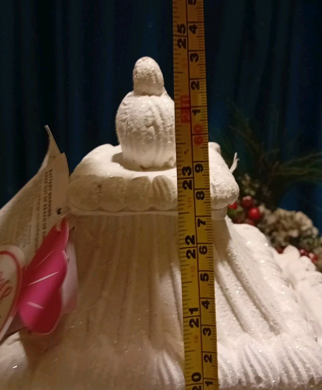 Tk Maxx Christmas Extra Large Iced White Sparkly Light Up Gingerbread House RARE