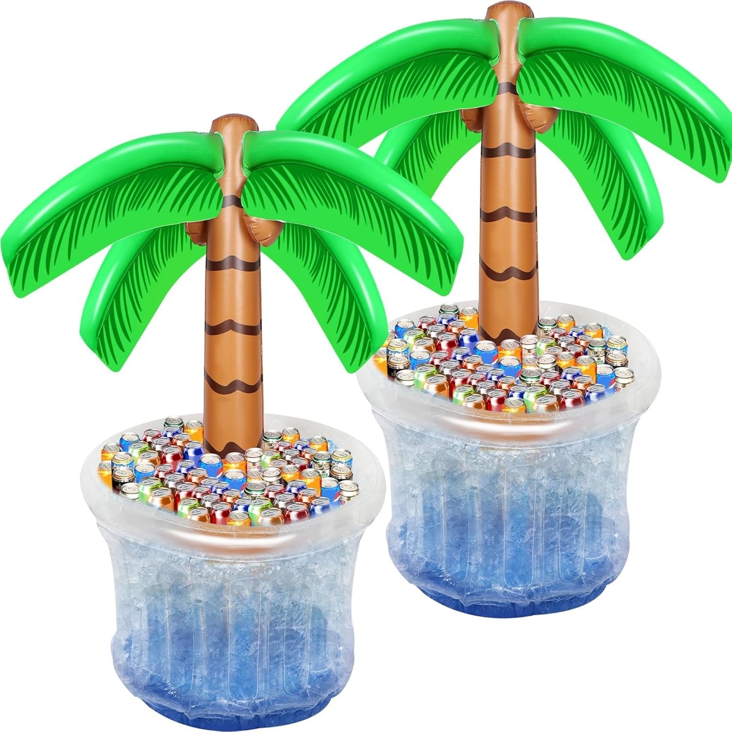 Tropical Palm Tree Cooler for Pool Parties