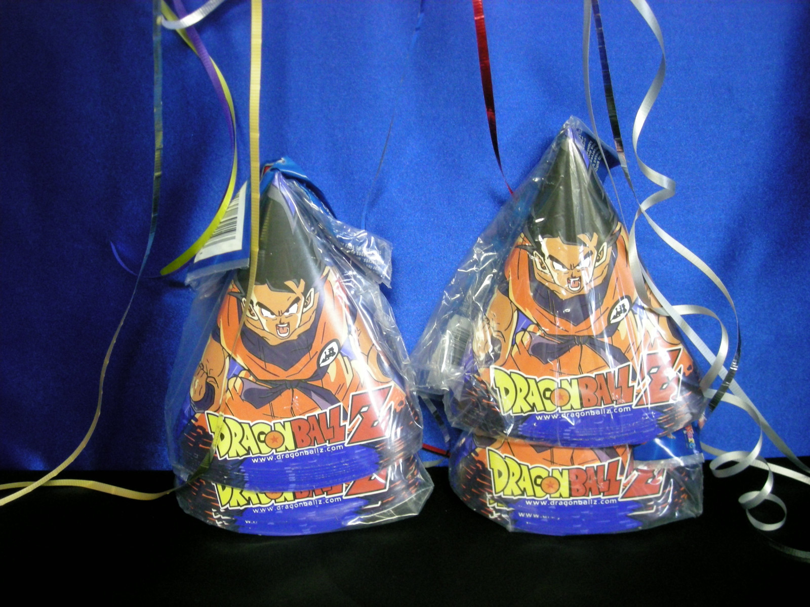Dragon Ball Z Party # 10 DBZ Hats Blowout Loot Bag Napkins Stickers Freeza