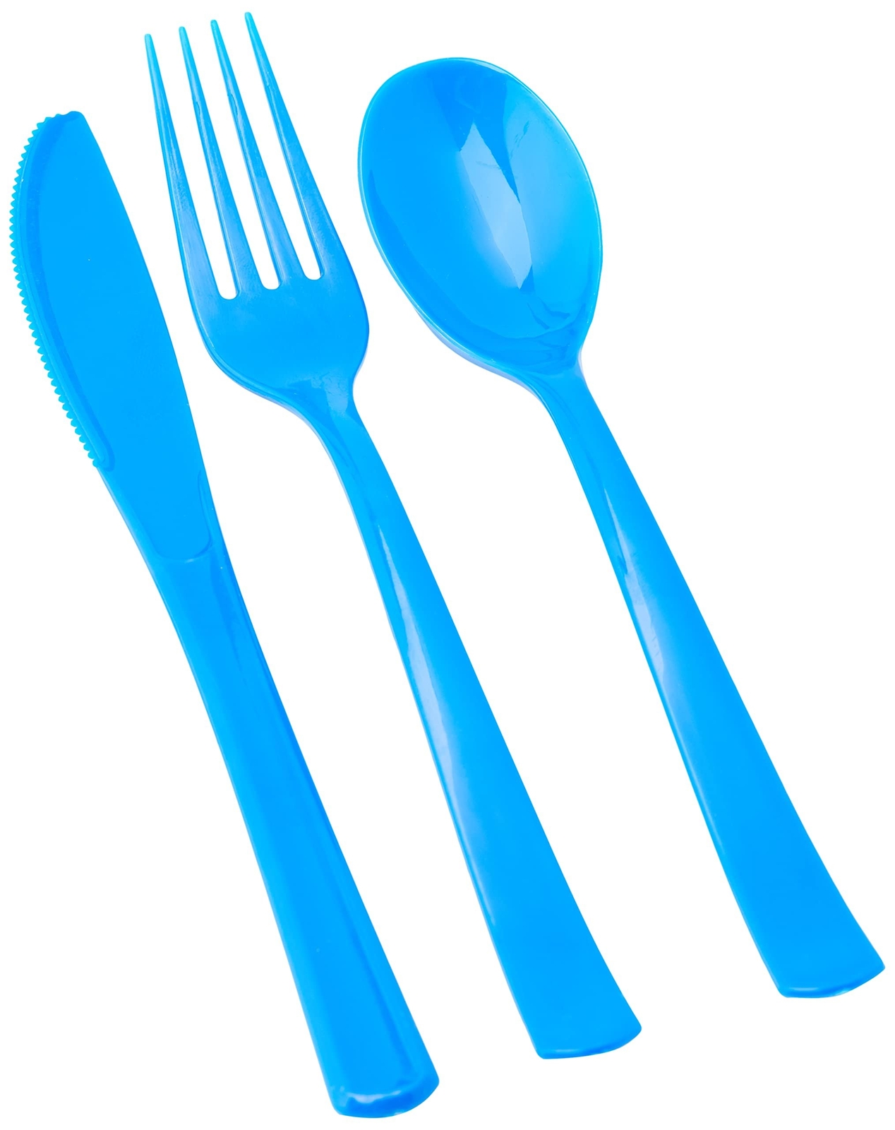 Elegant Emerald Green Solid Assorted Plastic Cutlery – 18ct – Stylish…