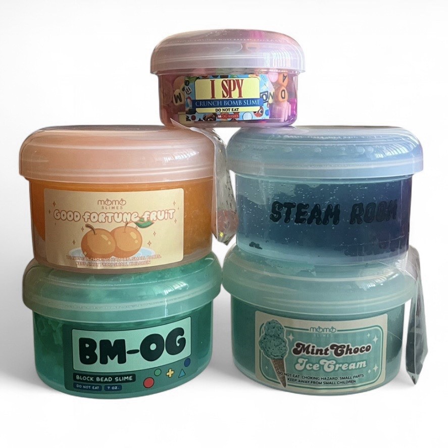 brand new slime bundle og slimes + momo slimes