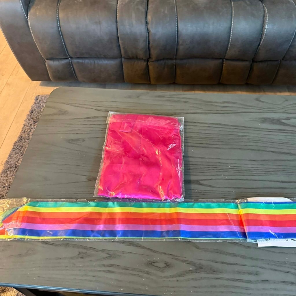 Forum Novelties Inc. Party Decorations One Size Pink Rainbow Sashes