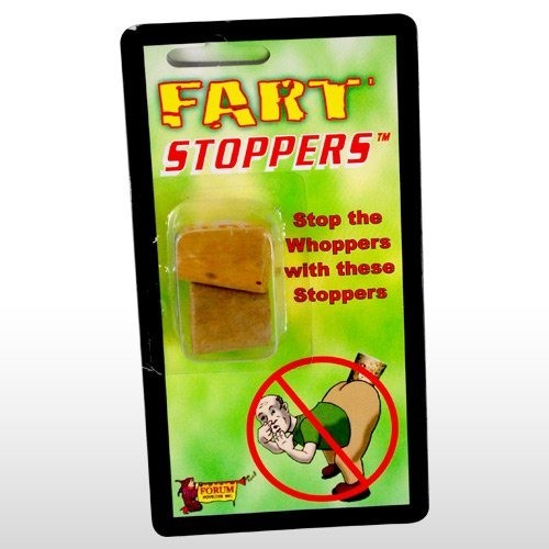 Fart Stoppers – Cork Butt Hole Ass Crack Stink Plugs – Gag Prank Joke