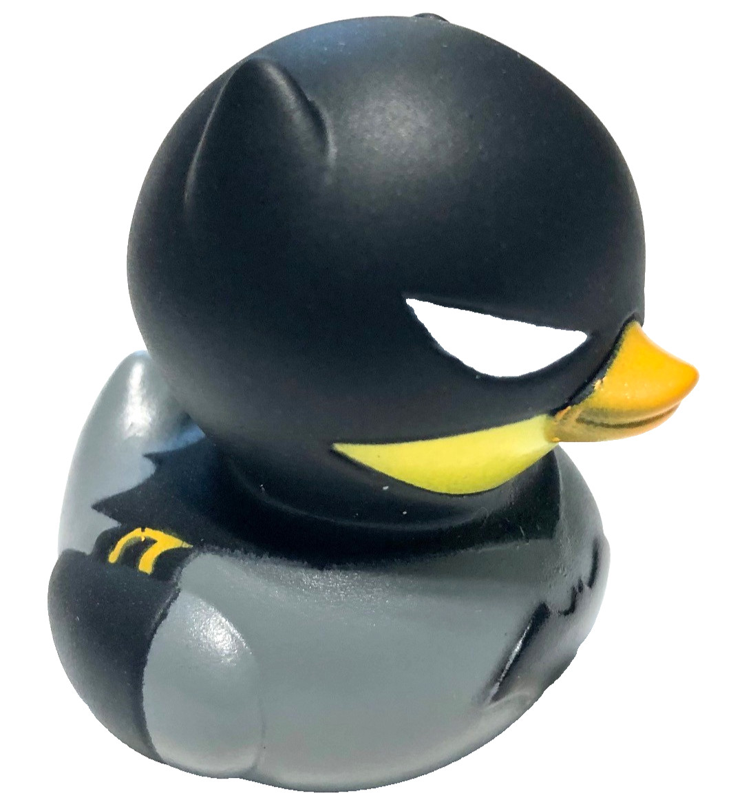 FREE SHIPPING – 2 1/2″ RARE BATMAN SUPERHERO CRUISING RUBBER DUCK CRUISE DUCKIE