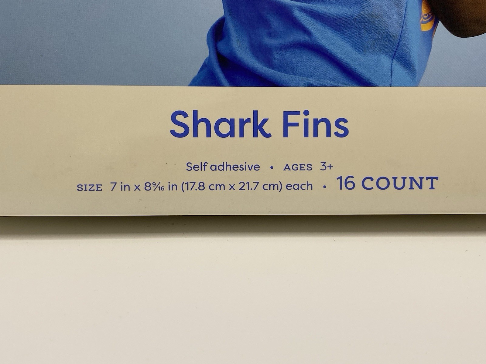 Spritz Shark Fins 16 Count Silver Paper Party Decor Ages 3+ Fun For Kids!