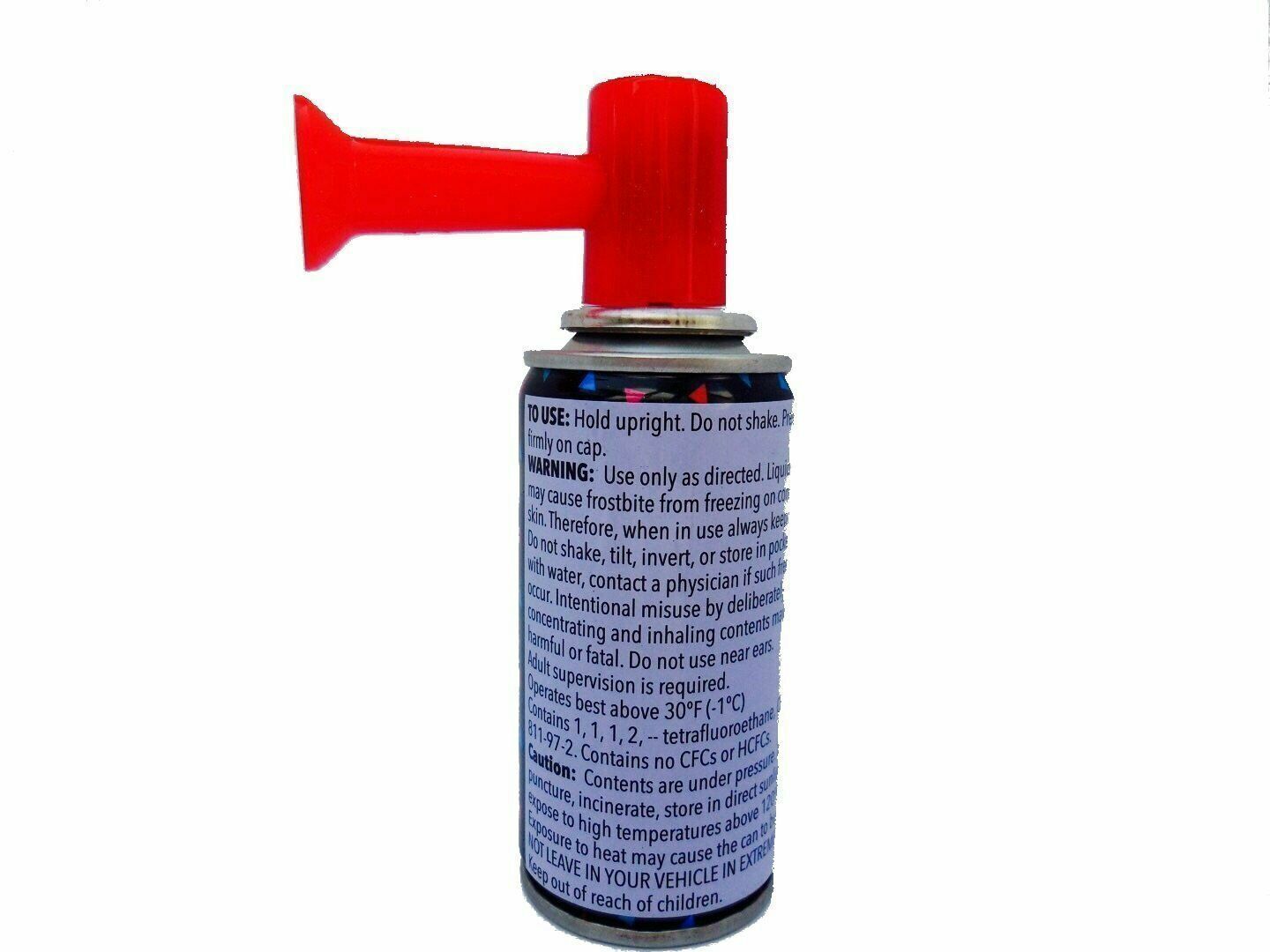 Air Horn Portable Hand Held Security Safety Party Sports Boat Loud Blast 2PKS