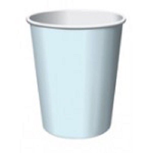 Solid Paper Cups 9 oz Red Blue Yellow Green Purple Pink Lavender Black Magenta
