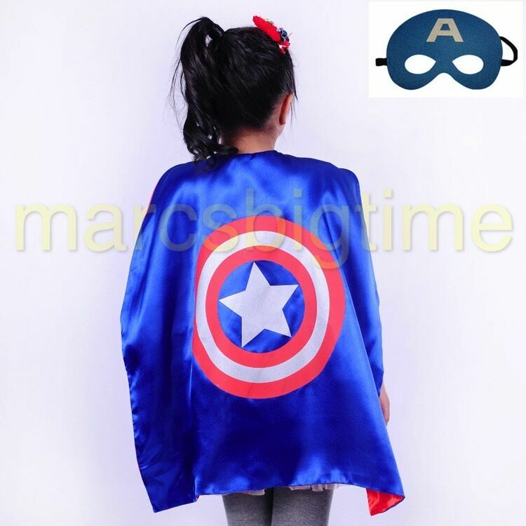 Superhero Capes and Mask for KIDS / TEEN / ADULT Costume Party Favors