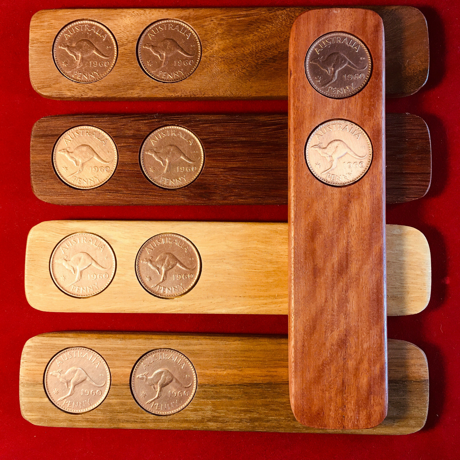 ANZAC DAY Two Up game 60th Birthday Gift Present 1963 Australian Penny two up