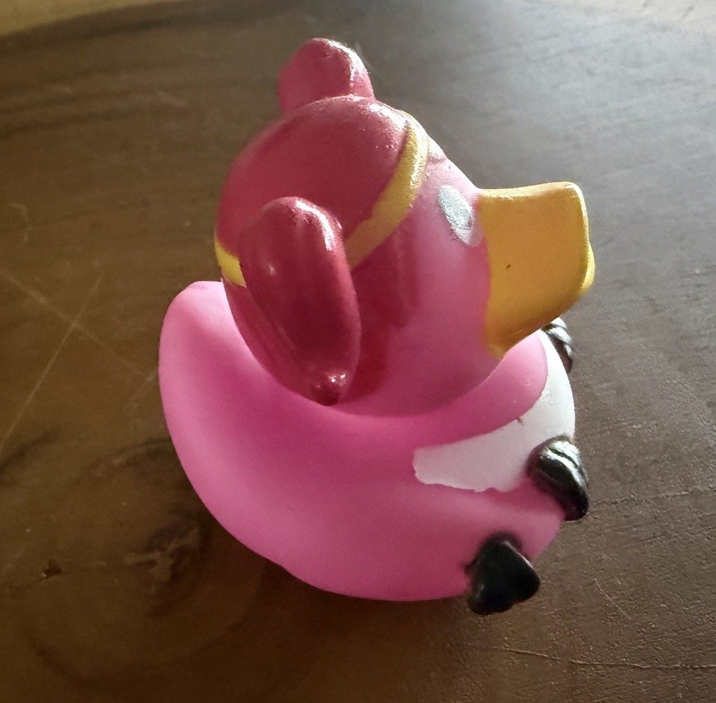 Rubber Duck Work Out Weight Lifting Jeep Ducking Toy Duckies