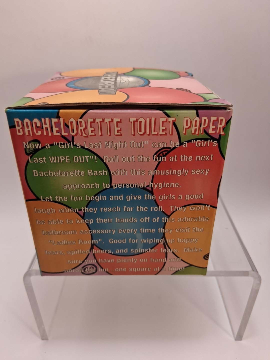 Bachelorette Toilet Paper Vintage 2004 Pipedream Products Adult X Rated