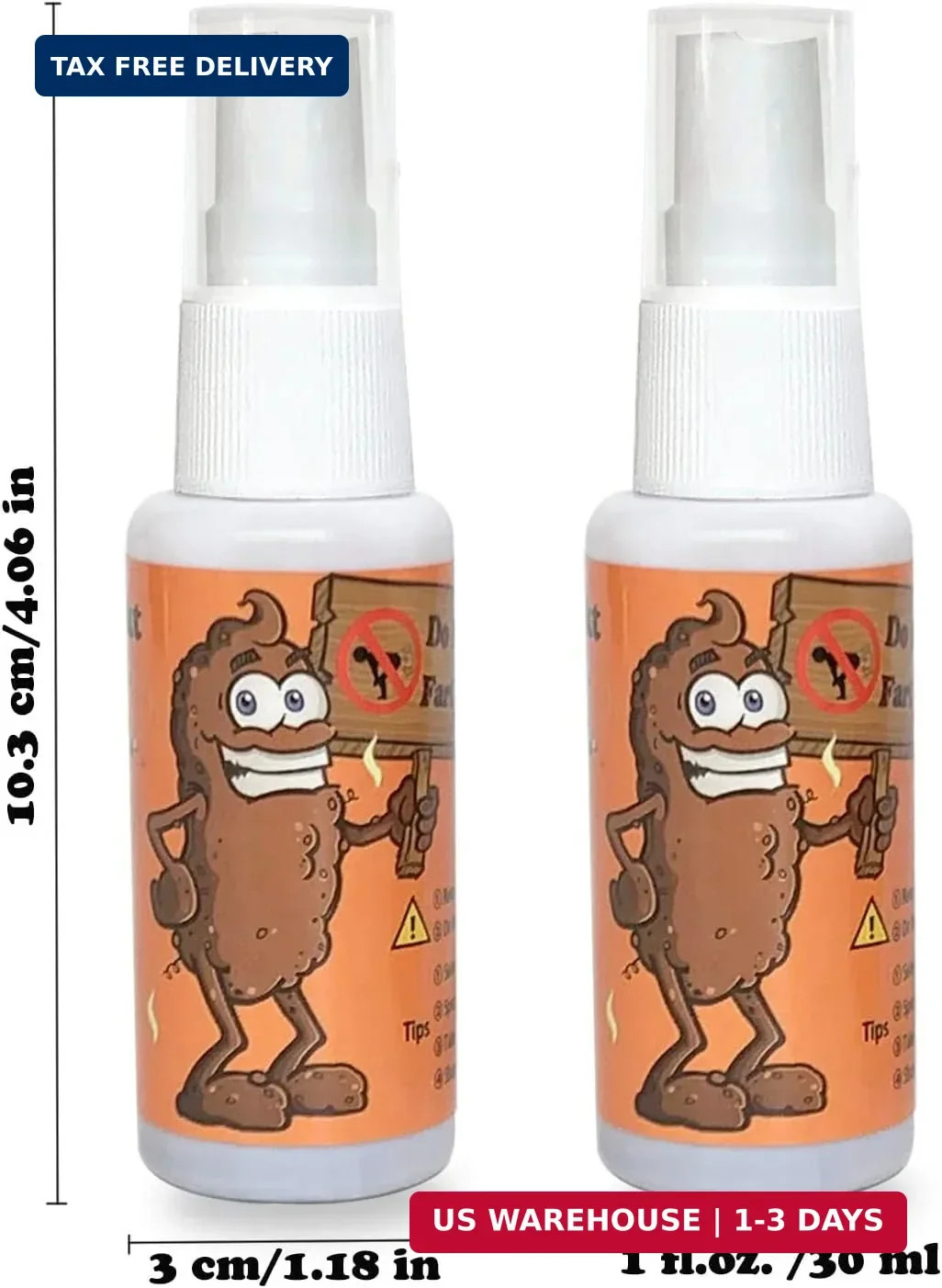 2 Pack Extra Strong Fart Spray – Hilarious Stink Bomb Gag Toy for Pranks & Fun