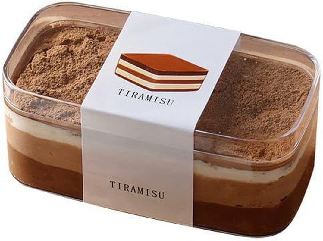 Plastic Dessert Cups with Lids and Sporks,Stickers,Tiramisu Containers,Cookie Co