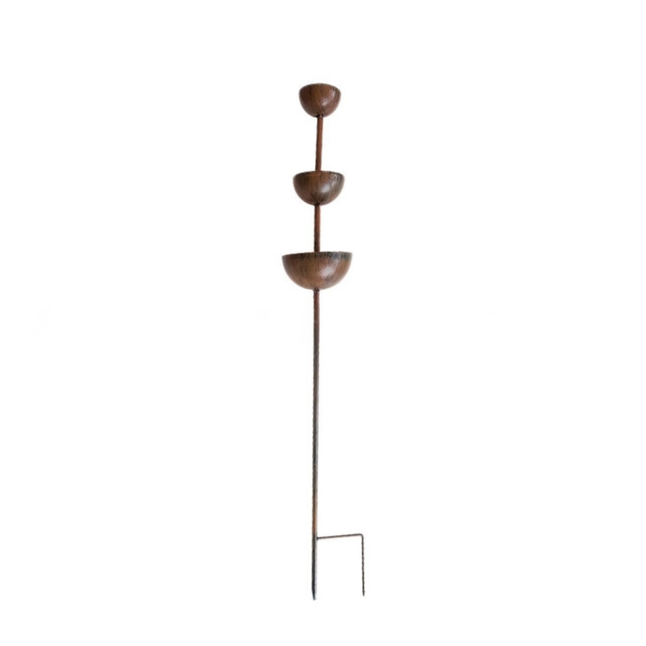 Metal Garden Rain Catcher for Collecting Rainwater and Attracting Wildlife