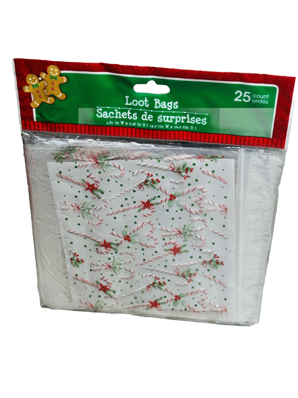 Loot Bags Sachets De Surprises 25ct 5.87”W X 6.38” H