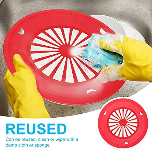 Paper Plate Holders 24 Pack 10″ Heavy Duty Plastic Paper Plate Holder