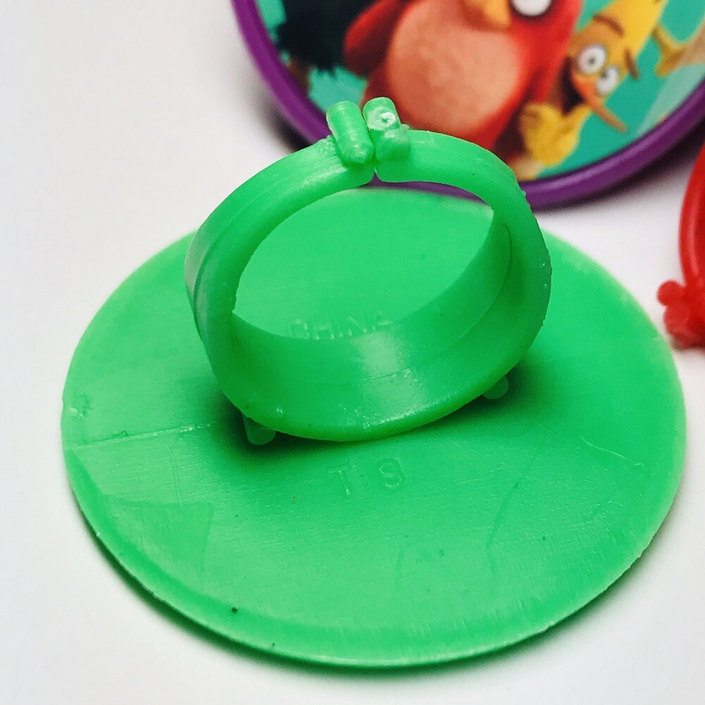 Angry Birds Birthday Party Favors Red Rings – Set of 36