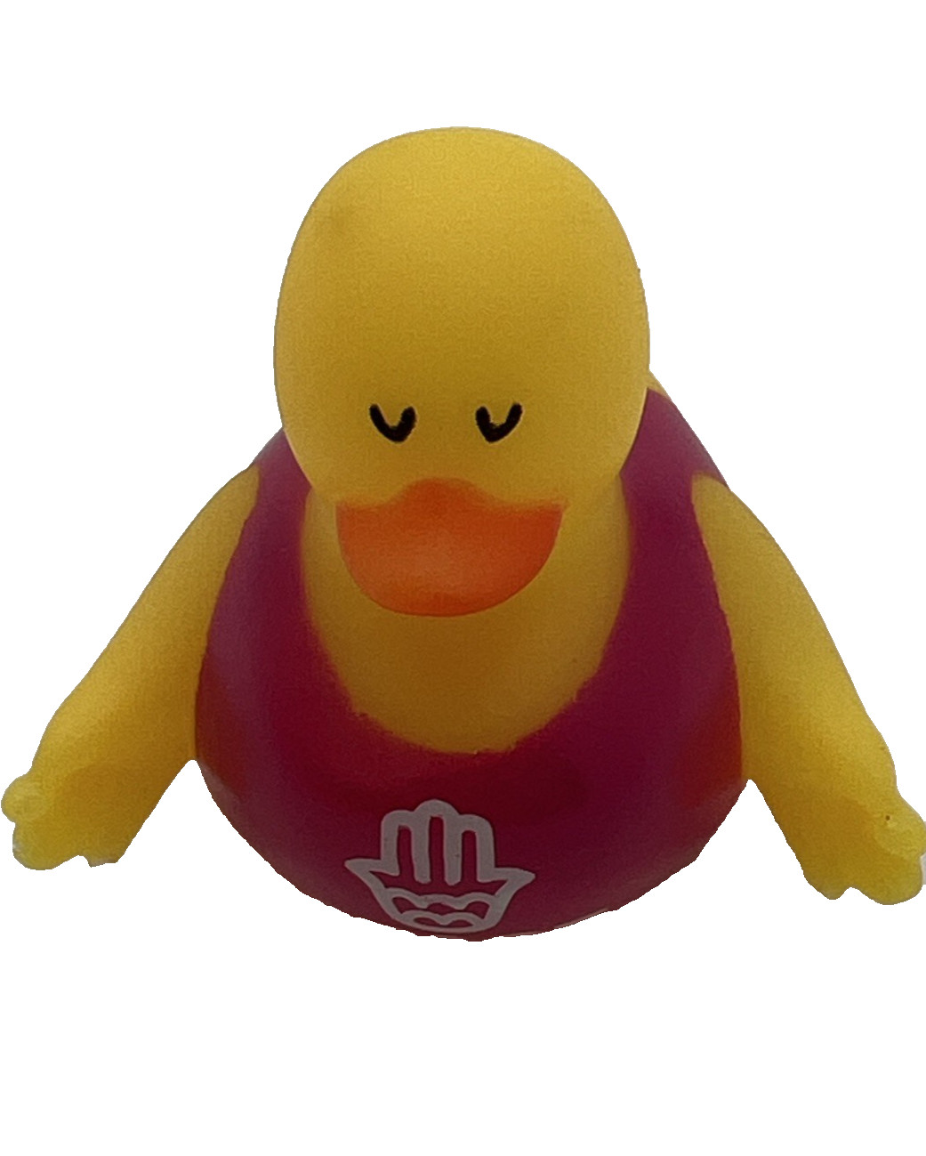 RUBBER DUCKY Pink Peace Shirt Collectible 2″ Vinyl Figure NEW Jeep & Cruise