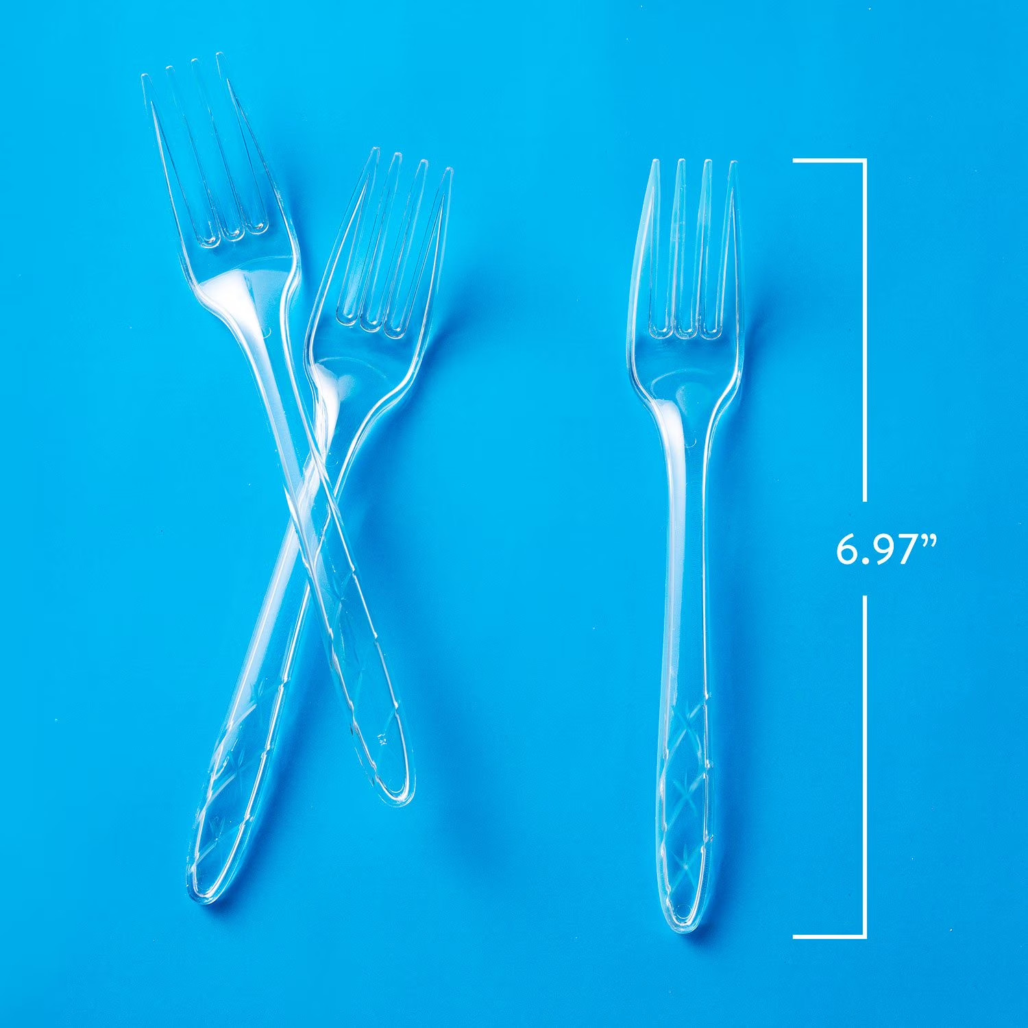 Member’s Mark Clear Plastic Forks, Heavyweight (300 ct.) Great Price
