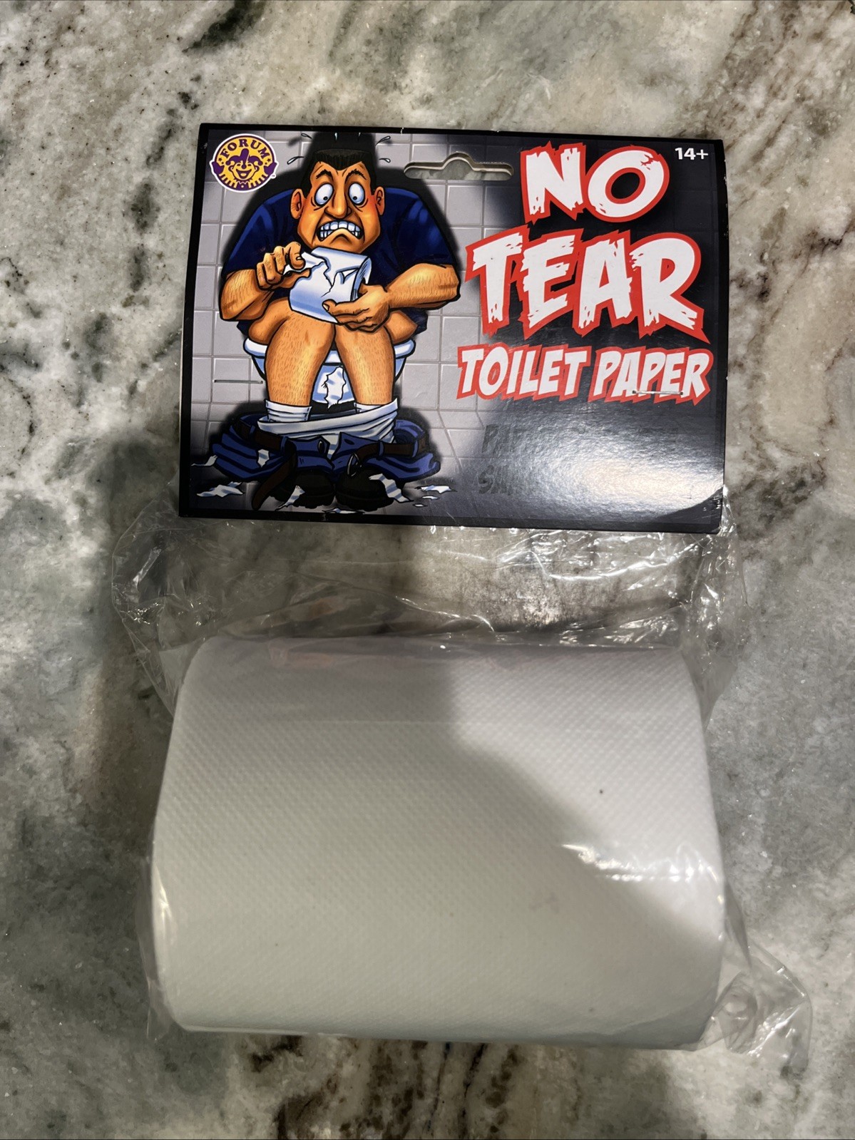 NO TEAR TOILET PAPER – Prank Gag Funny Impossible To Tear Bathroom Joke