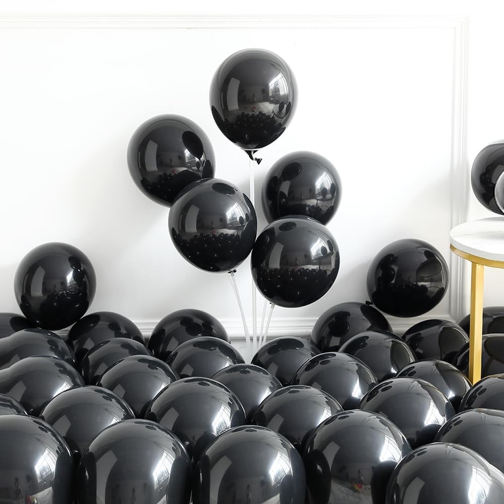 144PCS Dark Green Black White Balloon Garland Arch Kit with 22inch 4D Soccer …