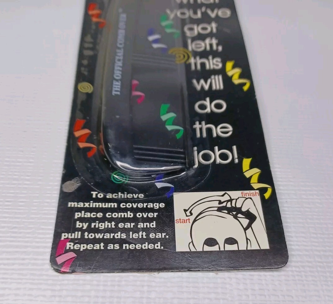 The Comb Over 50 Gag Gift Over The Hill Birthday