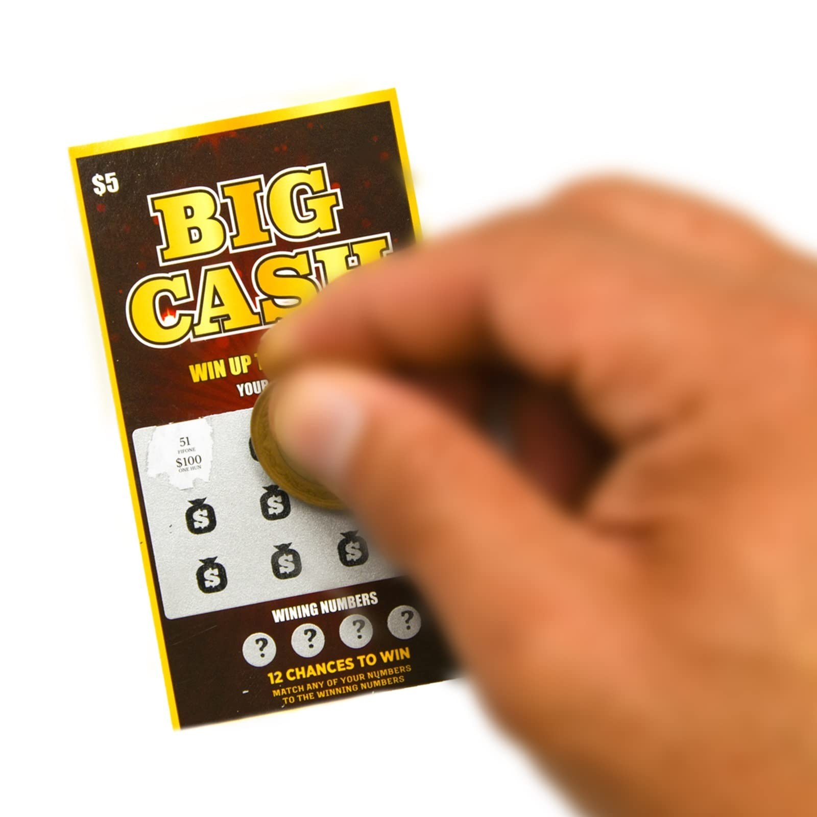 10 Fake Lottery Tickets – Hilarious Scratch Off Cards Prank – Win $500K, $200K,