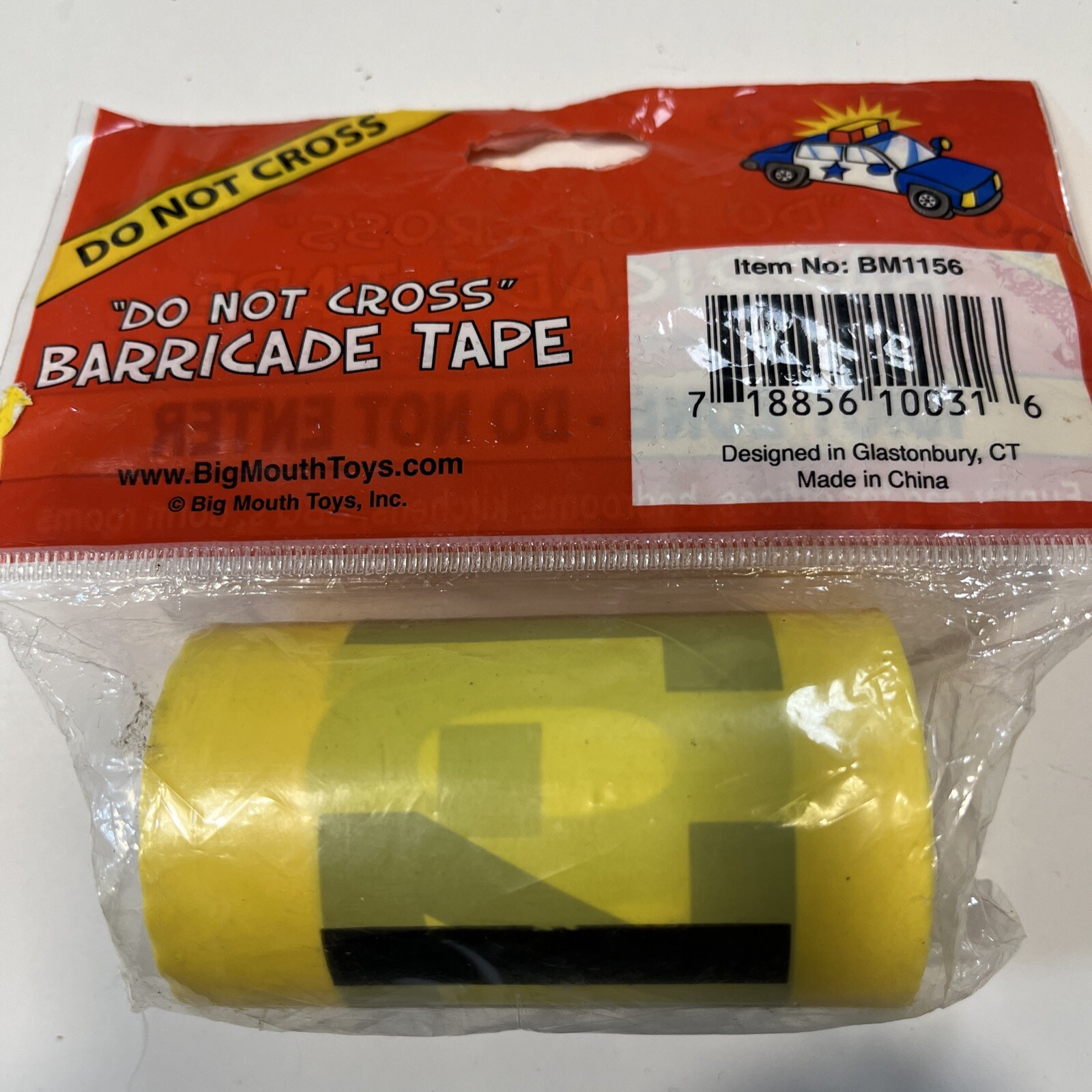 Idiot Zone Do Not Enter Barricade Tape -Jokes,Gags,Pranks-50 Feet