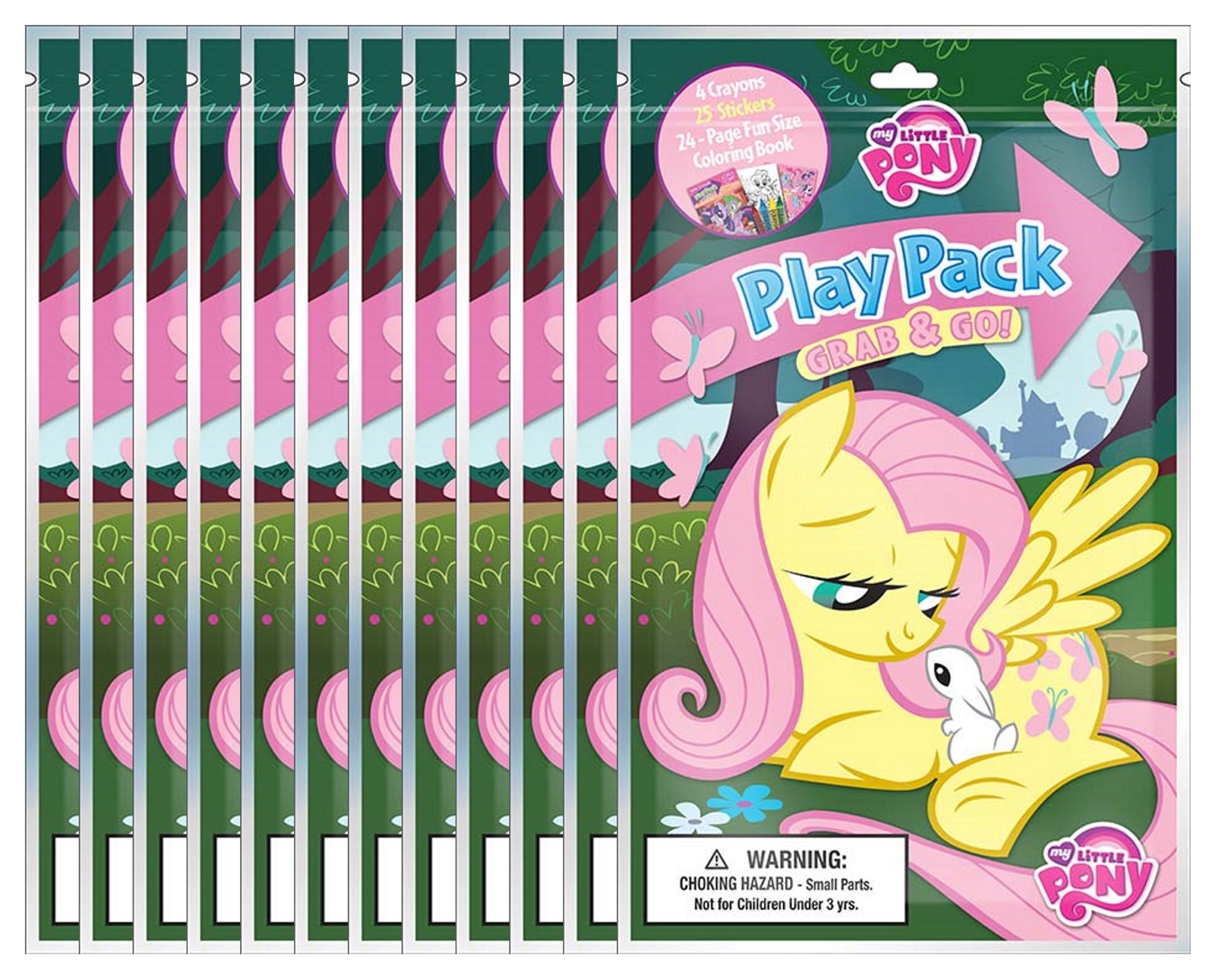 NEW My Little Pony Grab & Go Play Packs (Pack of 12) – Party Favors, Prizes