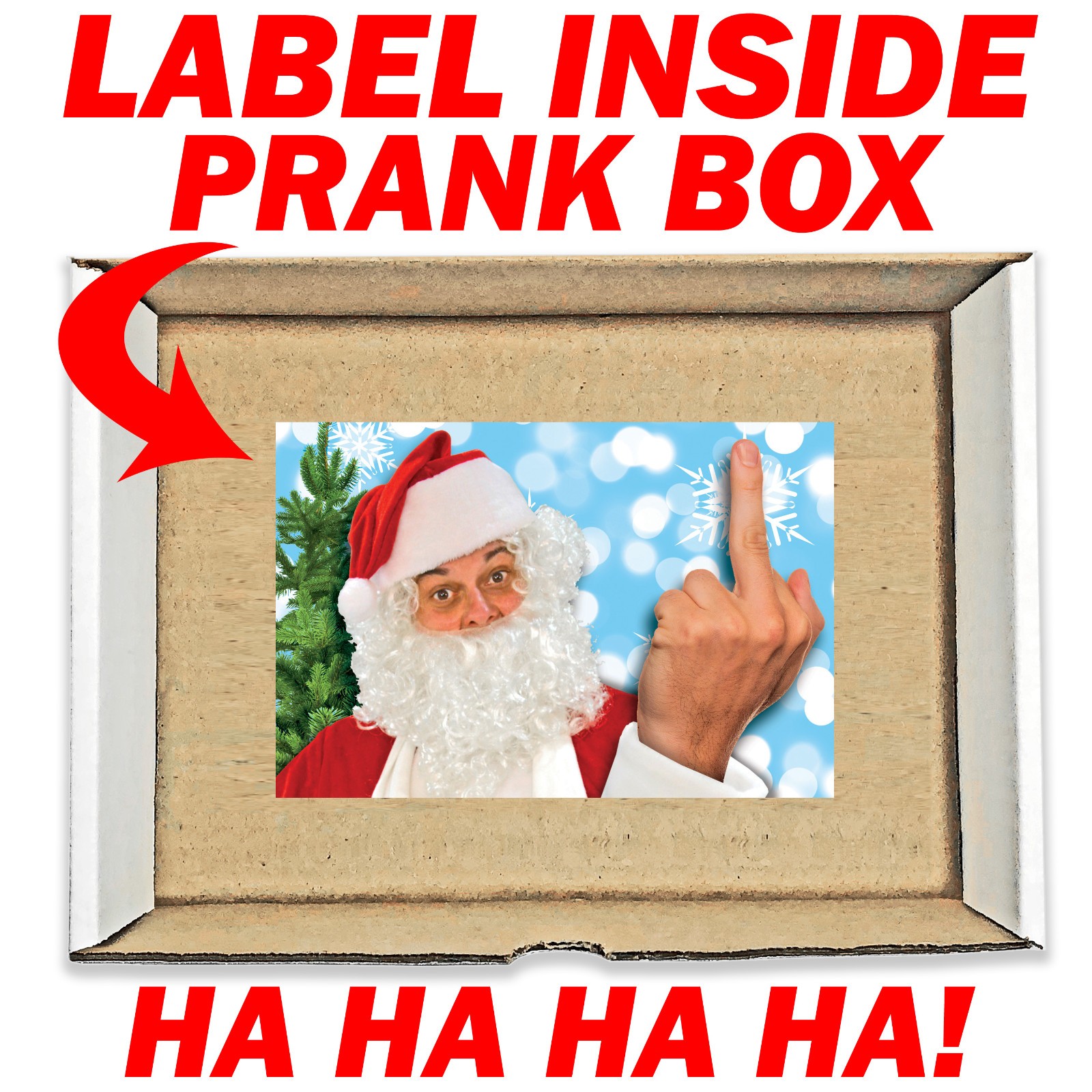 Santa Claus Middle Finger Christmas Prank Mail Sent Anonymously!