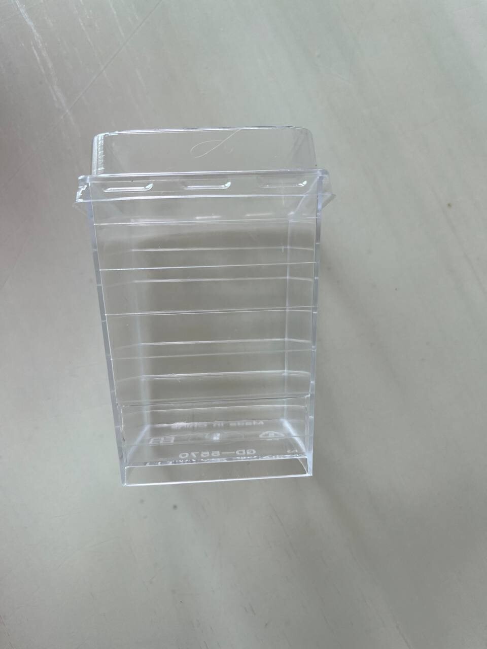 Mini Dessert Cups, 5.4oz Disposable Square Cups Clear Plastic with Lids