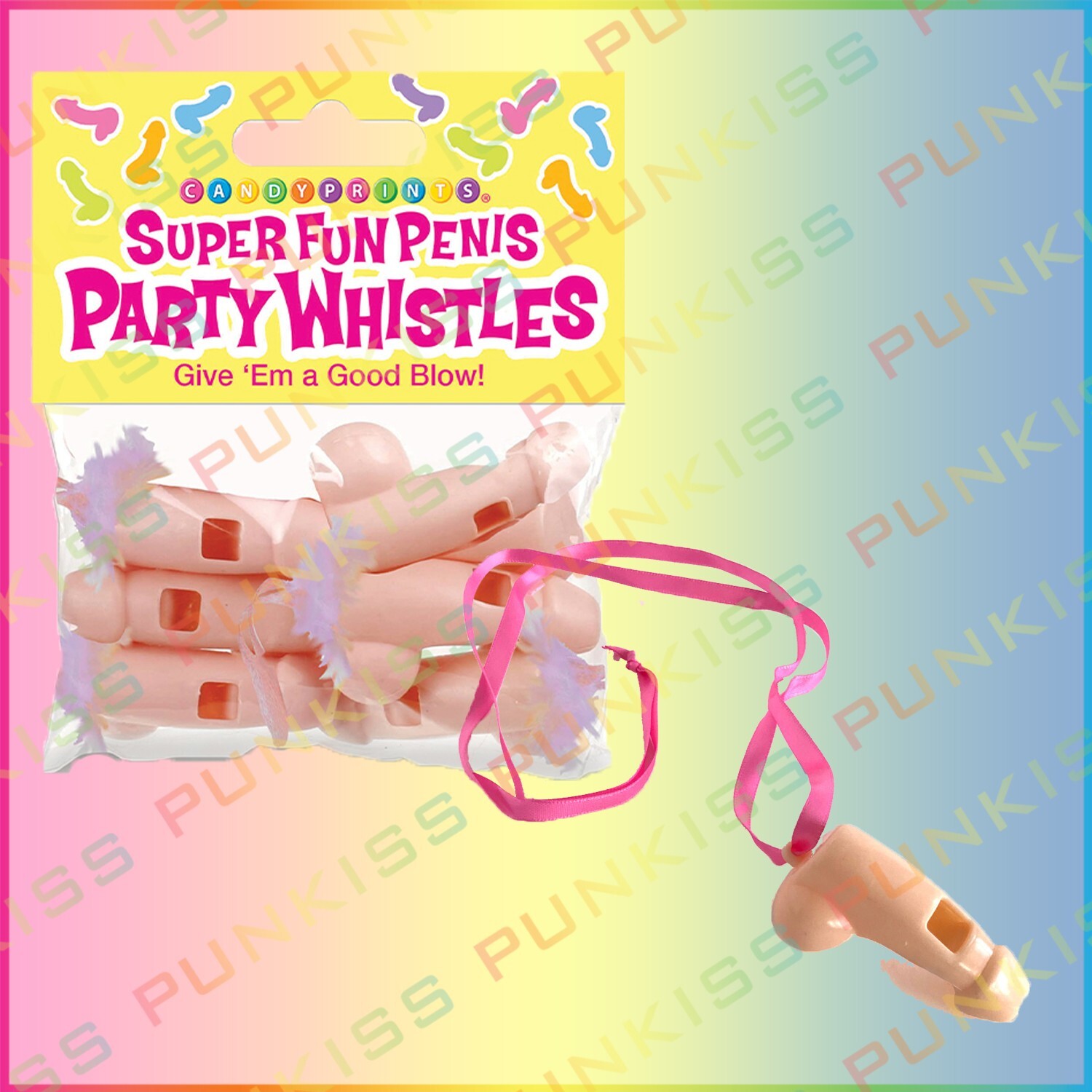 Bachelorette Party Favor Penis Shaped Whistles💋Fun Friends Party Game Gag Gift
