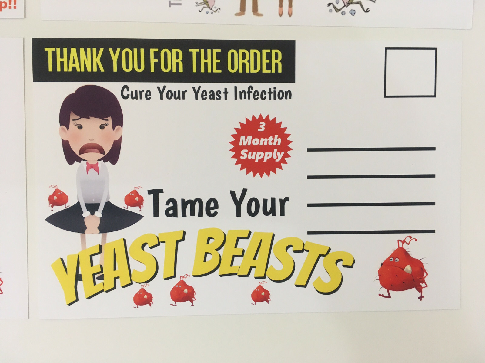 6 PACK – Adult PRANK Mail Postcards – FUNNY Joke Revenge Gag Gift Novelty Funny