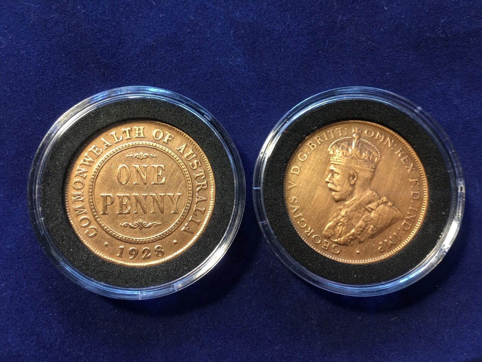 20th Wedding Anniversary Gift Present 2004 Australian Penny in a Capsule