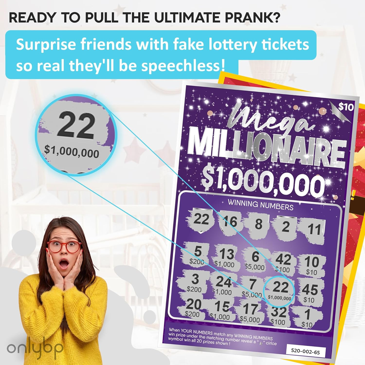 10 Fake Lottery Tickets and Scratch off Cards That Look Real – Winning